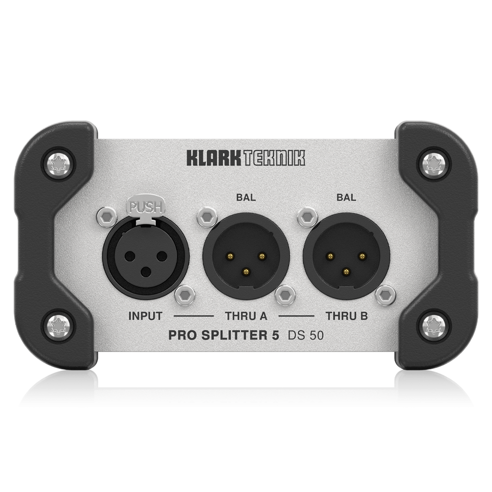 KLARK TEKNIK DS 50 Pasif 1-Giriş/5-Çıkış Sinyal Splitter (Geniş Dinamik Aralık)